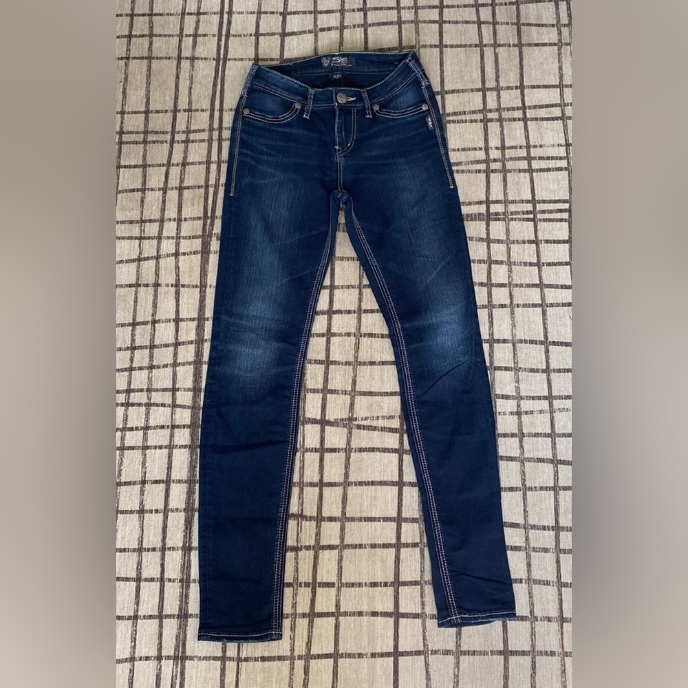 Silver jeans